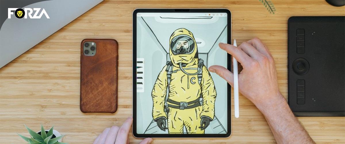 Apple-pencil gebruiken op iPad Pro 2018