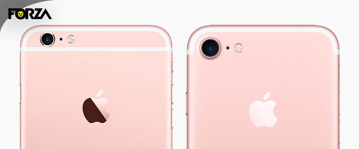 Camera verschil iPhone 6S en 7