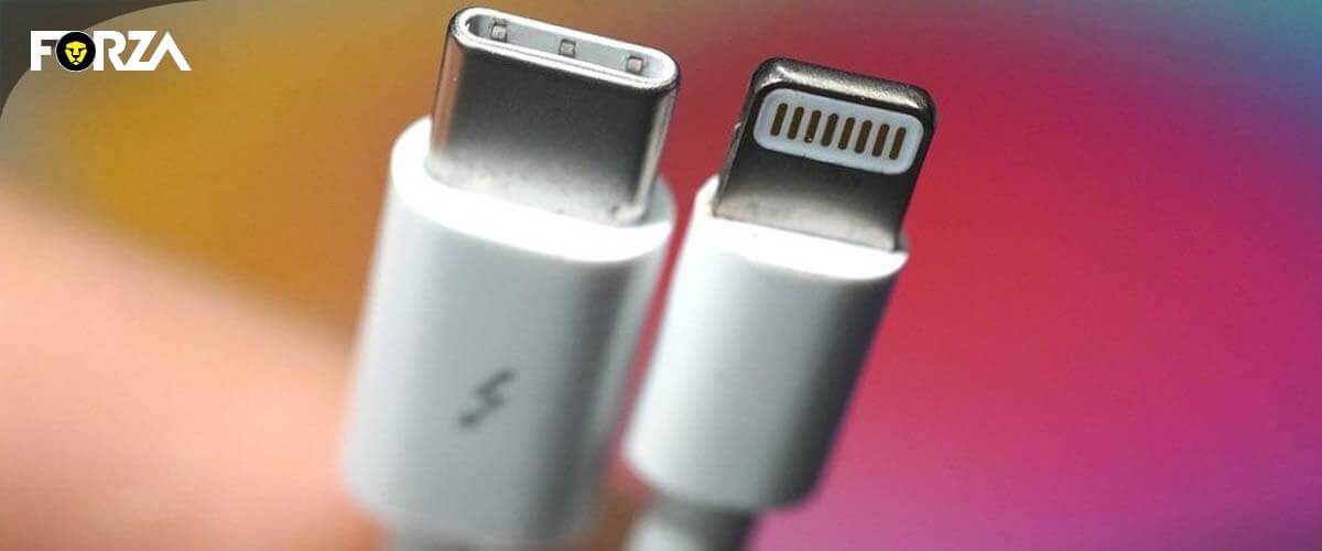 Lightning-naar-USB-C-kabel