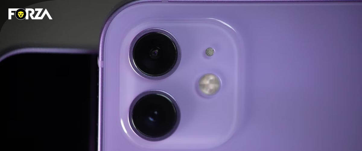 iPhone 12 camera close-up
