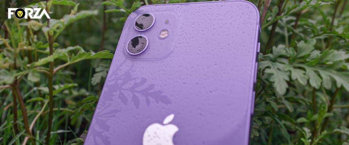 iPhone 12 waterproof tegen regen
