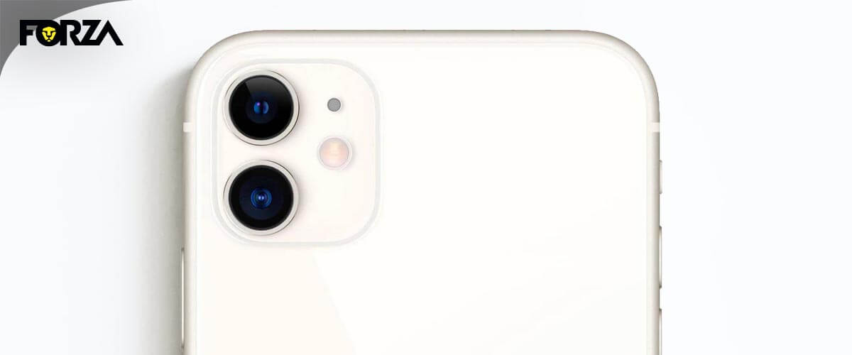 iPhone met groothoek en ultragroothoek camera