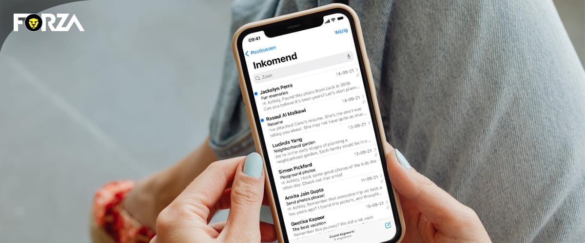 Overzicht van je e-mails