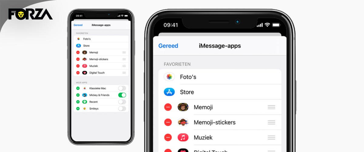 iMessage apps verwijderen