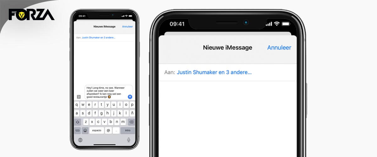 iMessage groepsgesprekken