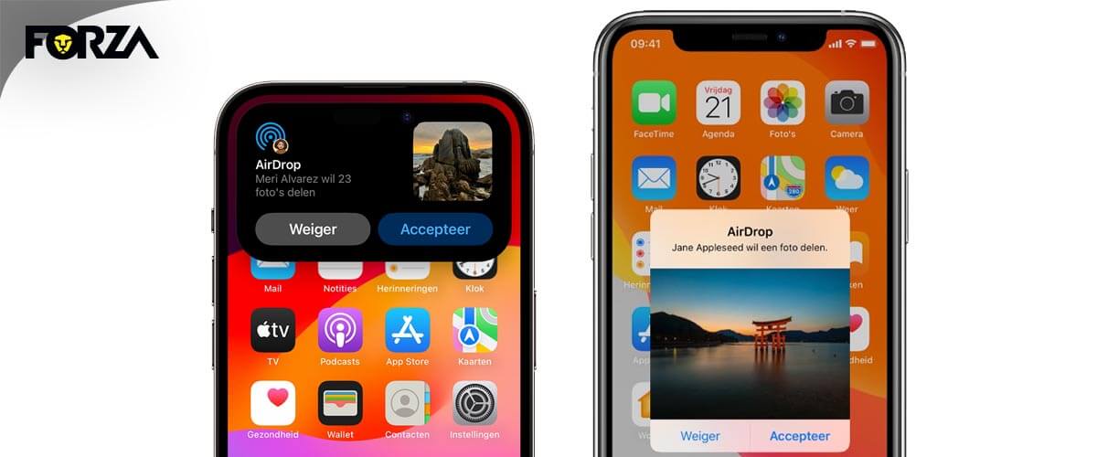 AirDrop werkt niet iPhone
