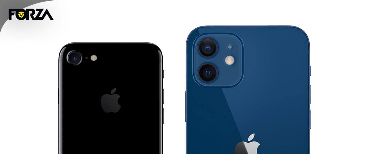 iPhone 12 vs iPhone 7 camera
