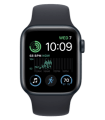Apple Watch SE 2022 Zwart