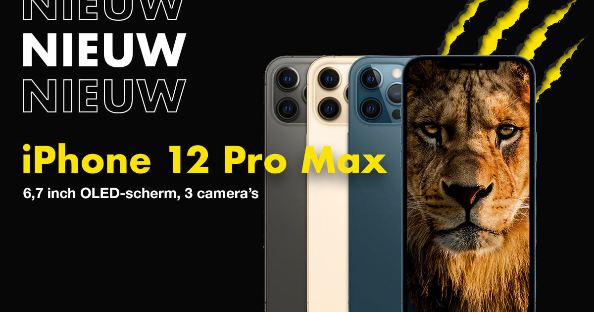 iPhone 12 Pro Max nieuw bij Forza Refurbished
