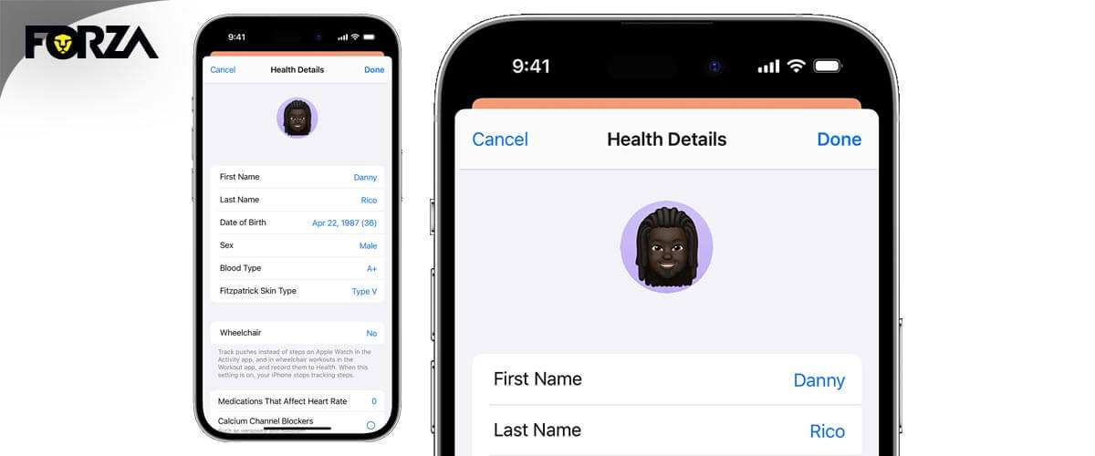 gezondheid app iPhone