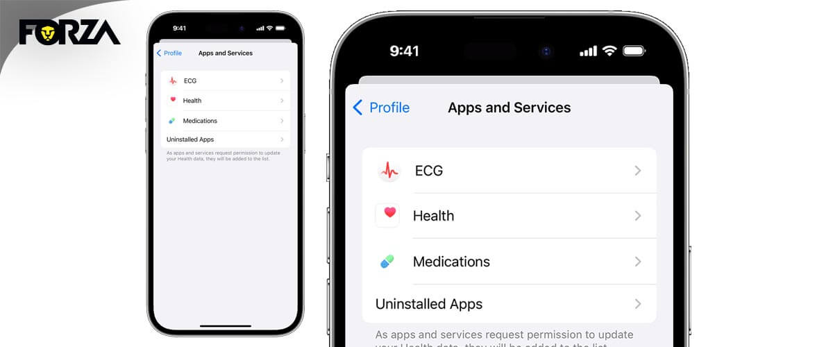 dit zit er in de gezondheid app iPhone