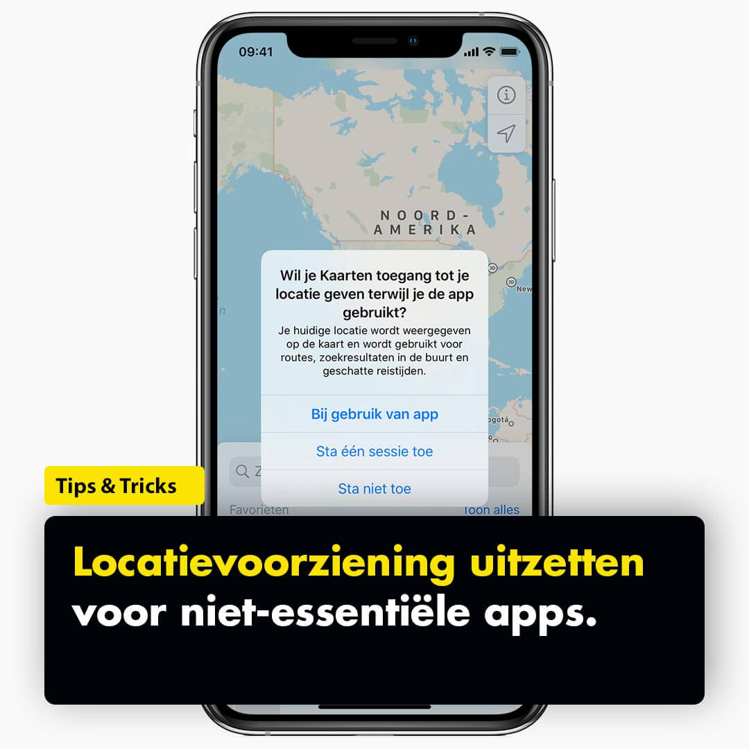 Batterij iPhone snel leeg door locatievoorzieningen