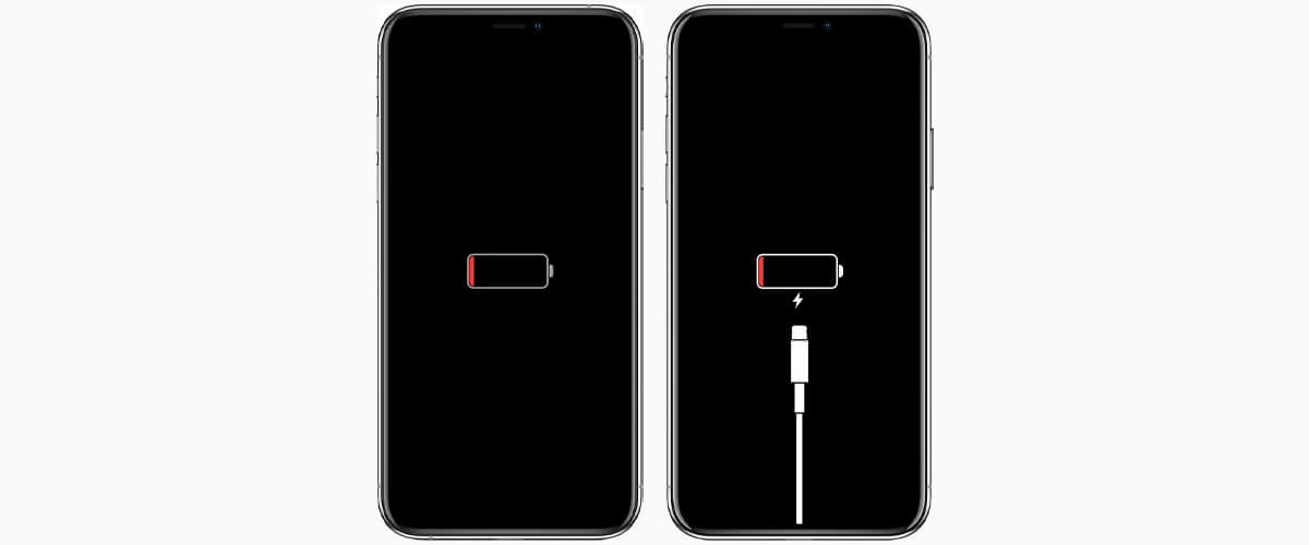 iPhone gaat niet meer aan lege batterij