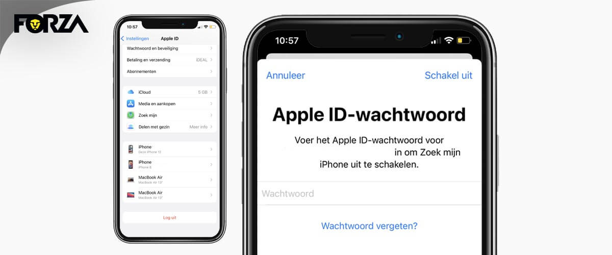 Apple ID verwijderen op iPhone