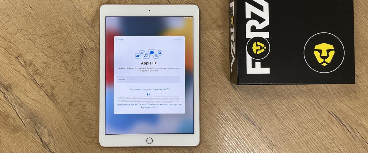 Apple ID op iPad instellen