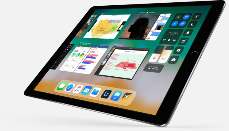 iPad dock iOS 11