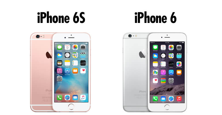 iPhone 6 en iPhone 6S design