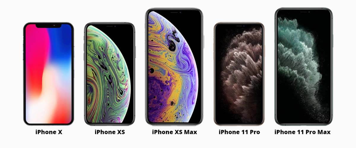 iPhones met Super Retina beeldscherm