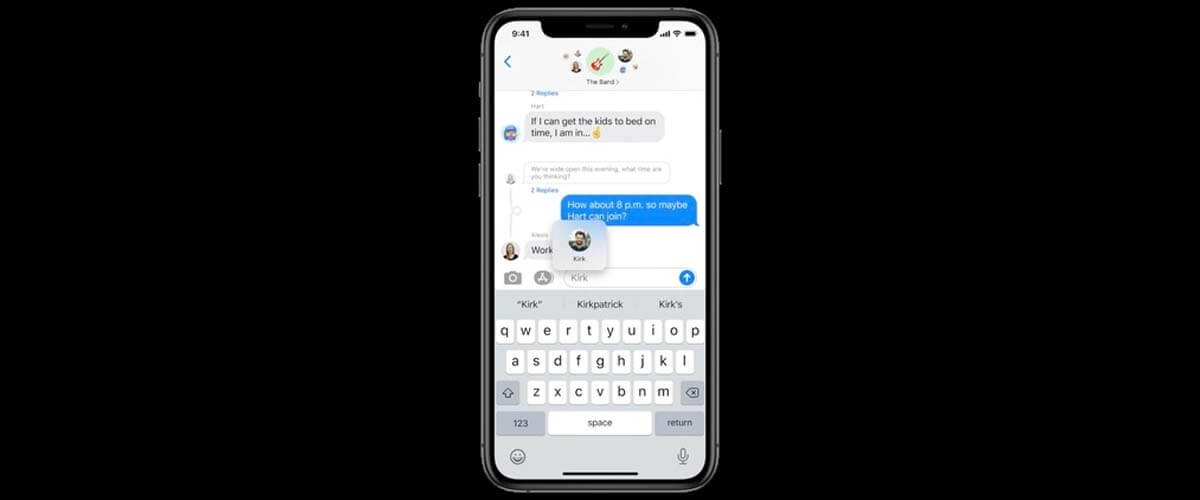 iMessage iOS 14