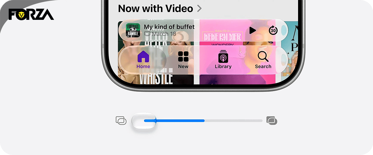 Liquid glass iOs 27