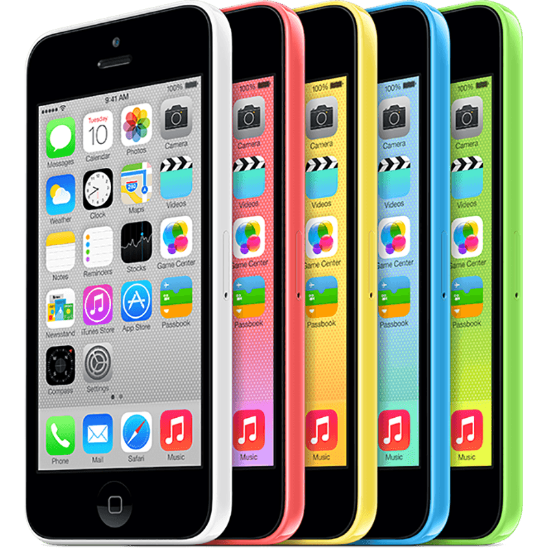 iPhone 5C kleuren