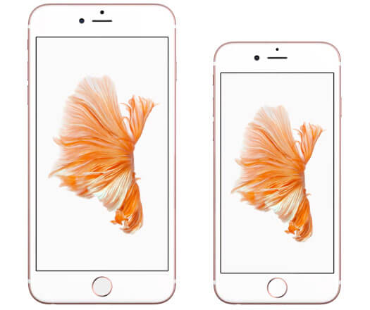 Wat het tussen de iPhone 6S de iPhone Plus?