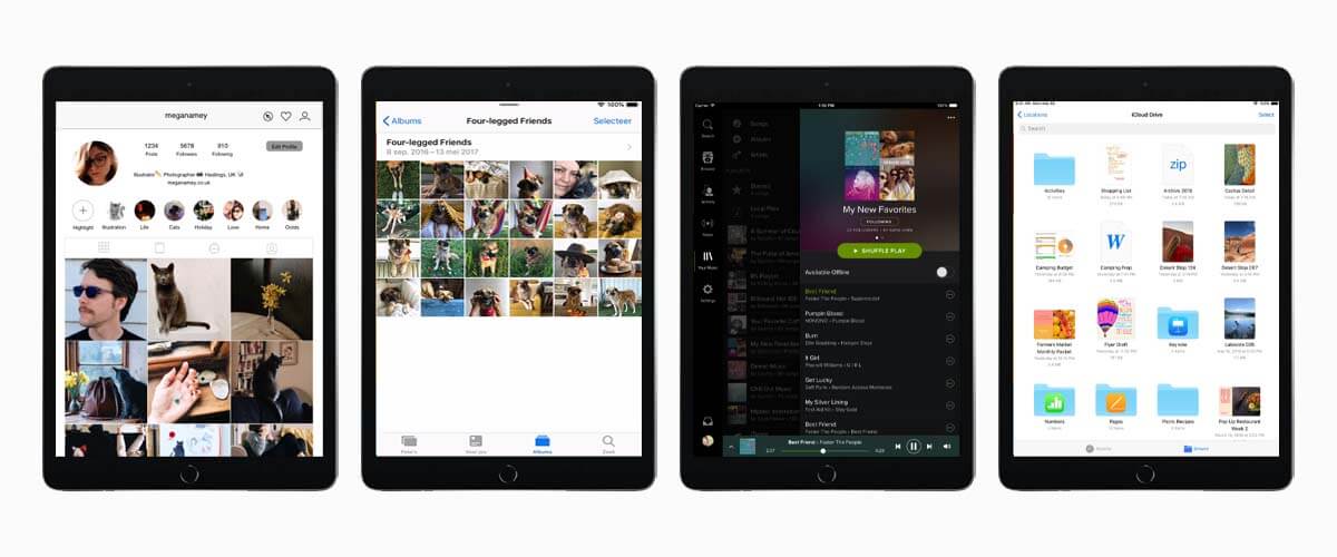Opslagcapaciteit iPad