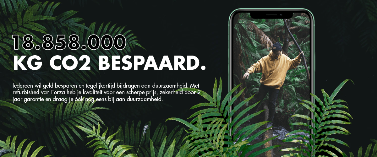 CO2-besparing Forza Refurbished 2021